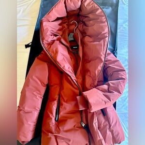 ADALI Down coat with Signature Mackage Collar